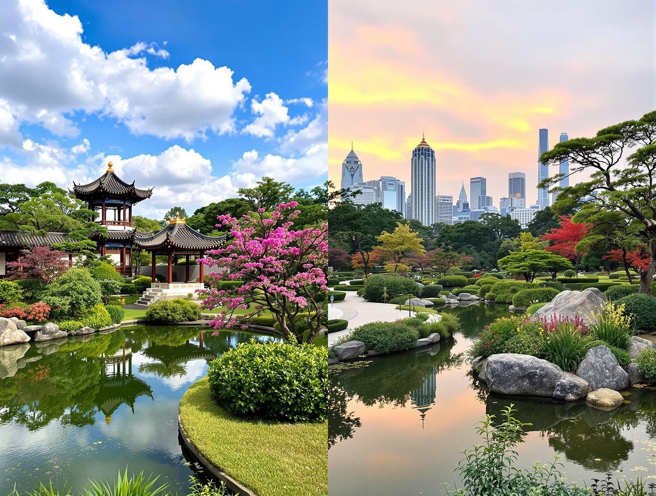 古典园林与现代公园：你更喜欢哪种休闲空间？
